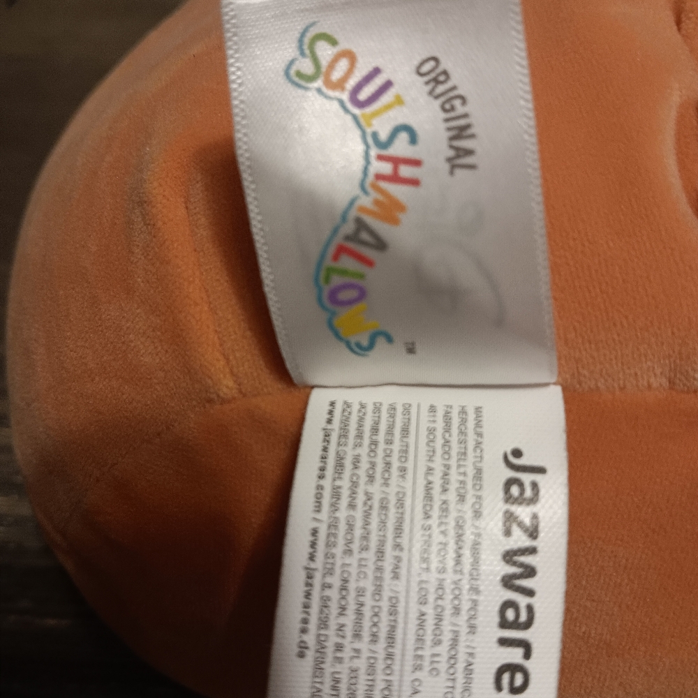 Squishmallows Cozy Orange Plush